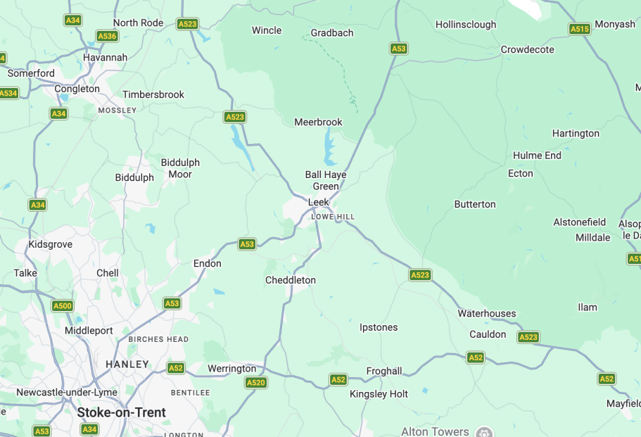 Staffordshire Moorlands Staffordshire Moorlands